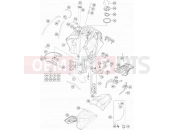 KTM 1190 ADV. ABS GREY WES. (F9923O7) [FR] 2015 TANK, SEAT