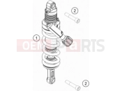 KTM 1190 ADV. ABS GREY WES. (F9903O7) [EU] 2015 SHOCK ABSORBER