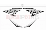 KTM 1190 ADV. ABS GREY WES. (F9903O7) [EU] 2015 DECAL