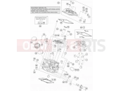 KTM 1190 ADV. ABS GREY WES. (F9903O7) [EU] 2015 CYLINDER HEAD REAR