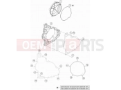 KTM 1050 ADVENTURE ABS (F9960OC) [AU] 2015 CLUTCH COVER