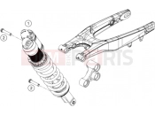 KTM 450 XC- F (F8475O0) [US] 2015 SHOCK ABSORBER