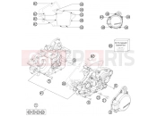 KTM 125 EXC  SIX-DAYS (F7103O2) [EU] 2015 ENGINE CASE