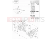 KTM 350 EXC-F (F8275O9) [US] 2015 ENGINE CASE