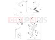 KTM 450 SX-F (F8401O5) [EU] 2015 HANDLEBAR, CONTROLS