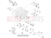 KTM 450 SX-F (F8401O5) [EU] 2015 LUBRICATING SYSTEM