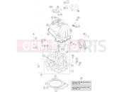 KTM 690 ENDURO R ABS (F9760N8) [AU] 2014 CYLINDER HEAD