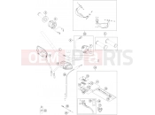 KTM 1190 ADV. ABS ORANGE WES. (F9903N8) [EU] 2014 HANDLEBAR, CONTROLS