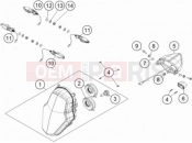 KTM 1190 ADV. ABS ORANGE WES. (F9903N8) [EU] 2014 LIGHTING SYSTEM