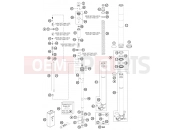 KTM 450 SMR (F8403N0) [EU] 2014 FRONT FORK DISASSEMBLED