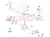 KTM 450 SMR (F8403N0) [EU] 2014 CRANKSHAFT, PISTON