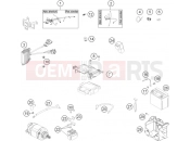 KTM 350 XCF-W (F8275N3) [US] 2014 WIRING HARNESS