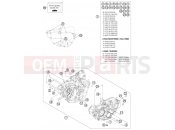 KTM 350 XCF-W (F8275N3) [US] 2014 ENGINE CASE