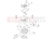 KTM 350 XC-F (F8275N0) [US] 2014 CYLINDER HEAD