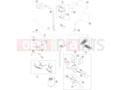 KTM 350 EXC-F (F8203N9) [EU] 2014 HANDLEBAR, CONTROLS
