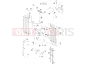 KTM 350 EXC-F (F8203N9) [EU] 2014 COOLING SYSTEM