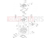 KTM 350 EXC-F (F8203N9) [EU] 2014 CYLINDER HEAD
