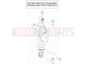 KTM 1190 ADVENTURE ABS GREY (F9975M4) [US] 2013 SHOCK ABSORBER