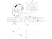 KTM 990 SUPERMOTO  R   ABS (F9823M1) [FR] 2013 FRONT WHEEL
