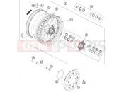 KTM 690 SMC R (F9703M9) [EU] 2013 FRONT WHEEL
