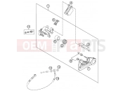 KTM 450 SMR (F8403M0) [EU] 2013 REAR BRAKE CALIPER