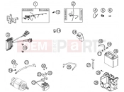 KTM 250 XCF-W (F8175M3) [US] 2013 WIRING HARNESS