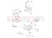 KTM 250 XCF-W (F8175M3) [US] 2013 CYLINDER HEAD