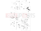 KTM 500 EXC (F8503M9) [EU] 2013 HANDLEBAR, CONTROLS