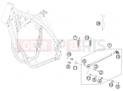 KTM 500 EXC (F8503M9) [EU] 2013 SIDE / CENTER STAND