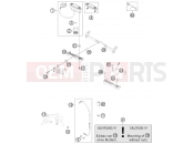KTM 500 EXC (F8503M9) [EU] 2013 INSTRUMENTS / LOCK SYSTEM