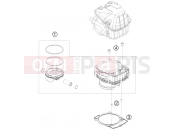 KTM 500 EXC (F8503M9) [EU] 2013 CYLINDER