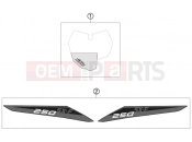 KTM 250 SX-F (F8101M5) [EU] 2013 DECAL