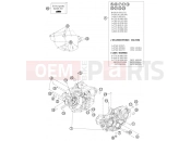 KTM 250 SX-F (F8101M5) [EU] 2013 ENGINE CASE