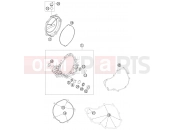 KTM 250 SX-F (F8101M5) [EU] 2013 CLUTCH COVER
