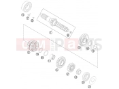 KTM 250 SX-F (F8101M5) [EU] 2013 TRANSMISSION I - MAIN SHAFT