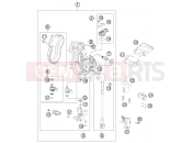 KTM 250 SX-F (F8101M5) [EU] 2013 THROTTLE BODY