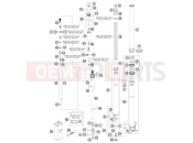 KTM 125 SX (F6101M0) [EU] 2013 FRONT FORK DISASSEMBLED