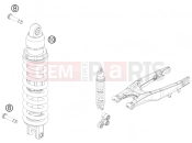 KTM 150 SX (F6175M1) [US] 2013 SHOCK ABSORBER
