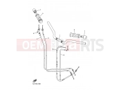 YAMAHA FZS 1000 FZ1 Fazer FZS1000S FAZER (5LVN) 2003 STEERING HANDLE & CABLE