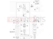 KTM 690 ENDURO R (9703J8) [EU] 2010 SHOCK ABSORBER
