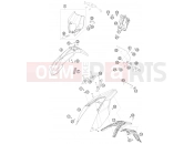 KTM 690 ENDURO R (9703J8) [EU] 2010 MASK, FENDERS