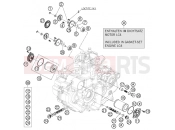 KTM 690 ENDURO R (9703J8) [EU] 2010 LUBRICATING SYSTEM