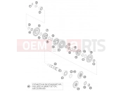KTM 990 ADVENTURE  R (9823J3) [FR] 2010 TRANSMISSION II - COUNTERSHAFT