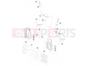 KTM 990 SUPERMOTO  T SILVER (9803J2) [EU] 2010 FRONT BRAKE CALIPER