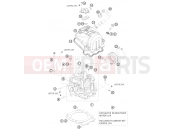 KTM 690 SMC (9775J9) [US] 2010 CYLINDER HEAD