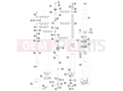 KTM 450 SMR (8403J0) [EU] 2010 FRONT FORK DISASSEMBLED
