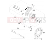 KTM 450 SMR (8403J0) [EU] 2010 FRONT WHEEL