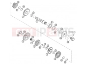 KTM 250 XCF-W CHAMPION EDIT. (8175J9) [US] 2010 TRANSMISSION II - COUNTERSHAFT