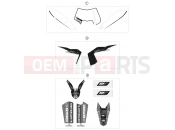KTM 400 EXC (8303J6) [EU] 2010 DECAL
