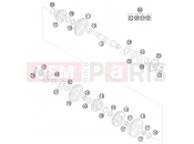 KTM 105 SX (6101J5) [US] 2010 TRANSMISSION II - COUNTERSHAFT